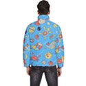 Hand-drawn-seamless-pattern-summer-time Men s Puffer Bubble Jacket Coat View4