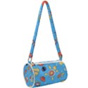 Hand-drawn-seamless-pattern-summer-time Mini Cylinder Bag View2