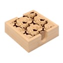 Seamless-pattern-with-hand-drawn-guelder-rose-branches Bamboo Coaster Set View2