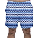 Zigzag-pattern-seamless-zig-zag-background-color Men s Shorts View1