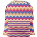 Zigzag-pattern-seamless-zig-zag-background-color Giant Full Print Backpack View1