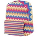 Zigzag-pattern-seamless-zig-zag-background-color Giant Full Print Backpack View4