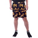 Seamless-exotic-pattern-with-tigers Men s Pocket Shorts View1