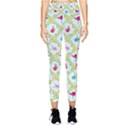 Birds-pattern-background Pocket Leggings  View1