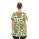 Seamless-pattern-with-trees-owls Skirt Hem Sports Top View2