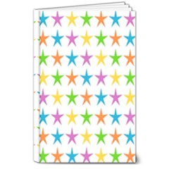 Star-pattern-design-decoration 8  X 10  Hardcover Notebook by uniart180623