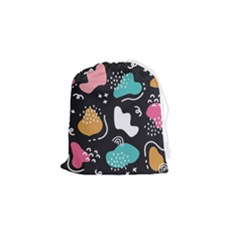 Art Pattern Design Background Print Drawstring Pouch (small) by uniart180623