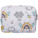 Art Pattern Design Wallpaper Background Print Make Up Pouch (Large) View2