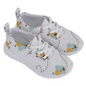 Bee Art Pattern Design Wallpaper Background Print Running Shoes View3