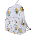 Bee Art Pattern Design Wallpaper Background Print The Plain Backpack View1