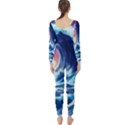 Storm Tsunami Waves Ocean Sea Nautical Nature Long Sleeve Catsuit View2