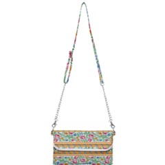 Flower Fabric Fabric Design Fabric Pattern Art Mini Crossbody Handbag