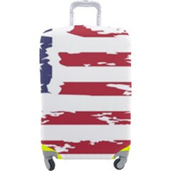Flag Usa Unite Stated America Luggage Cover (large) by uniart180623
