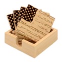 Flag Usa Unite Stated America Bamboo Coaster Set View1