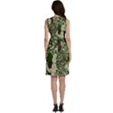 Texture Ornament Pattern Seamless Paisley Sleeveless Dress With Pocket View4