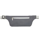 Stripe Line Pattern Black Lines Active Waist Bag View1
