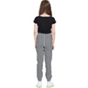 Stripe Line Pattern Black Lines Kids  Joggers View2