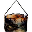 Fantasy Landscape Foggy Mysterious Box Up Messenger Bag View3