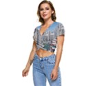 Building Sea Architecture Marina Short Sleeve Foldover Tee View2