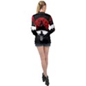 Itachi uchiha Long Sleeve Satin Shirt View2