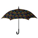 Peacock-feathers-bird-plumage Hook Handle Umbrellas (Large) View3
