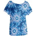 Waterhole Dreaming 90 Hogarth Arts Women s Oversized Tee View1