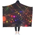 Abstract Light Star Design Laser Light Emitting Diode Wearable Blanket View2