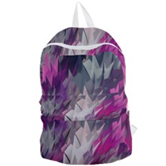 Colorful Artistic Pattern Design Foldable Lightweight Backpack