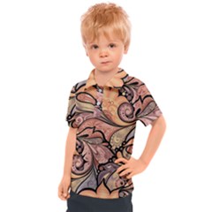 Colorful Paisley Background Artwork Paisley Patterns Kids  Polo Tee