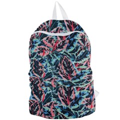 Leaves Leaf Pattern Patterns Colorfu Foldable Lightweight Backpack