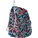 Leaves Leaf Pattern Patterns Colorfu Foldable Lightweight Backpack View3