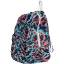 Leaves Leaf Pattern Patterns Colorfu Foldable Lightweight Backpack View4