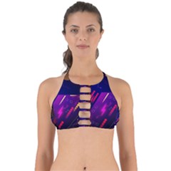 Colorful Abstract Background Creative Digital Art Colorful Geometric Artwork Perfectly Cut Out Bikini Top