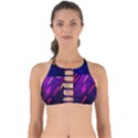 Colorful Abstract Background Creative Digital Art Colorful Geometric Artwork Perfectly Cut Out Bikini Top View1