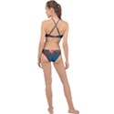 Minimalist Abstract Shaping Abstract Digital Art Minimalism High Neck Bikini Set View2