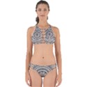 Mandala Circles Drawing Pattern Perfectly Cut Out Bikini Set View1