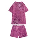 Pink Mandala Glitter Bohemian Girly Glitter Kids  Swim Tee and Shorts Set View2