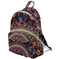Fractal Floral Ornaments Rings 3d Sphere Floral Pattern Neon Art The Plain Backpack by uniart180623