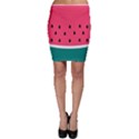 Watermelon Fruit Pattern Bodycon Skirt View1