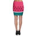 Watermelon Fruit Pattern Bodycon Skirt View2