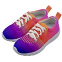 Sunset Summer Time Kids Athletic Shoes View2