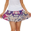 Retro Cartoon Titty Parody Women s Skort View1