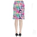 From Paris Abstract Art Pattern Short Mermaid Skirt View2