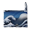 The Great Wave Off Kanagawa Premium Foldable Grocery Recycle Bag View3
