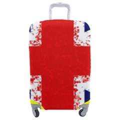 Union Jack London Flag Uk Luggage Cover (medium) by Celenk