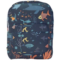 Underwater Ocean Animals Sea Full Print Backpack
