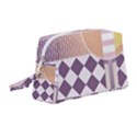 Abstract Shapes Colors Gradient Wristlet Pouch Bag (Medium) View1