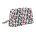 Stickman Kids Doodle Paper Children Group Wristlet Pouch Bag (Medium) View1