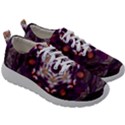Rosette Kaleidoscope Mosaic Abstract Background Art Mens Athletic Shoes View3