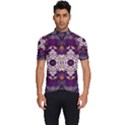 Rosette Kaleidoscope Mosaic Abstract Background Art Men s Short Sleeve Cycling Jersey View1